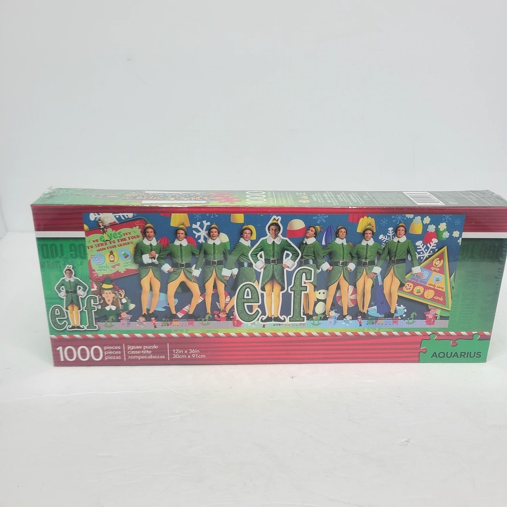 AQUARIUS Elf Puzzle Slim 1000 Piece Jigsaw Puzzle Christmas‎